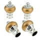 thumbnail image 4 of Tapas Decorativas Para Barra De Cortina, 28 Mm De Diámetro Interior. Estilo Dorado Brillante_1, 4 of 5
