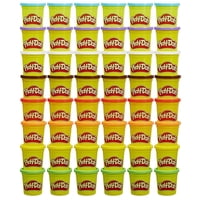 Play-Doh, Paquete A Granel De 48 Latas, 6 Juegos De 8 Compuestos Para Modelar, 90 Ml
