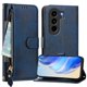 thumbnail image 3 of FOXDOCK Funda Tipo Cartera para Ulefone Note 21 Cuero PU con Cremallera y Correa de Muñeca, Ranuras para Tarjetas, Soporte Plegable, Cierre Magnético, 3 of 5