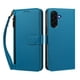 thumbnail image 1 of Funda Tipo Billetera para samsung galaxy A36/37 con Soporte y Bolsillo con Cierre Azul, 1 of 1