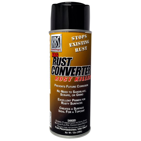 Convertidor de óxido KBS Coatings 340 g negro 12 oz