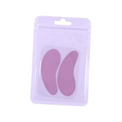 Ioensy - Extensión De Pestañas Debajo De Las Almohadillas Para Los Ojos Para Suministros De Extensión De Pestañas Tinte De Pestañas Púrpura