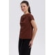 thumbnail image 2 of Polera Mujer Con Textura Café Oscuro, 2 of 4
