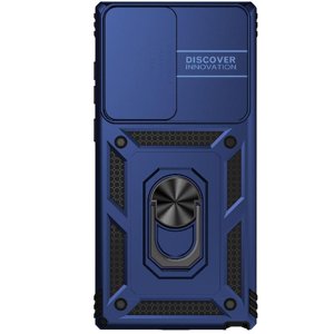 Estuche Gangxun Para Samsung Galaxy S22 Ultra, Soporte Giratorio 360°, Estilo Mecánico Y Magnético