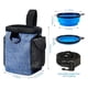 thumbnail image 5 of Bolsa de golosinas para perros, bolsa de entrenamiento con correa para el hombro, dispensador de bolsas para excrementos y tazón plegable, bolsa de entrenamiento para golosinas, croquetas y juguetes, 5 of 8