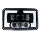 thumbnail image 2 of Optico Led 4651 Con Borde Blanco/Ambar 12-24V, 2 of 2