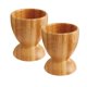 thumbnail image 1 of Portahuevos de bambú HIC Kitchen, set de 2, 1 of 7