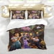thumbnail image 5 of Encanto Conjunto de sábanas temático, trío de piezas, cómodo y amigable con la piel, diseño único, regalo de decoración para el hogar para familiares, amigos y fans, 90 cm * 190 cm, 5 of 6