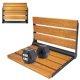 thumbnail image 1 of Asiento de Ducha Plegable Koretech de Teca 33x43x25 cm Soporta 204 kg, 1 of 6