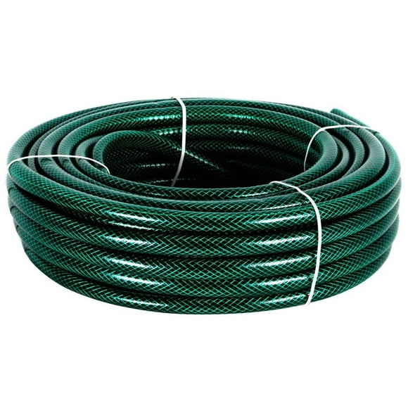 Manguera Jardin Reforzada Con Malla 1 Pulgada Rollo 50mts