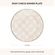 thumbnail image 4 of Plato de cena MACKENZIE-CHILDS Rosy Check esmaltado, 4 of 6