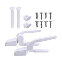 Bothyi - 2 Piezas De Fijaciones De Bisagra Para Asiento De Inodoro, Tornillos De Fijación De Tapa De Inodoro, Color Blanco Para Baño