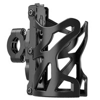 Ioensy - Portavasos Para Motocicleta, Soporte Para Taza, Apto Para Manillar De Bicicleta, Motocicleta, Negro