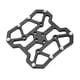 thumbnail image 3 of 1 par de adaptadores de plataforma para pedales automáticos de bicicleta de aleación de aluminio para SPD (negro), 3 of 8