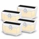 thumbnail image 1 of Luces solares HMCITY 120 LED con sensor de movimiento – Pack de 4, 1 of 6