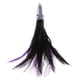 thumbnail image 2 of Se?uelos de pesca Calamar Pulpos Faldas Se?uelos Cebo blando Crankbaits Negro Morado, 2 of 5