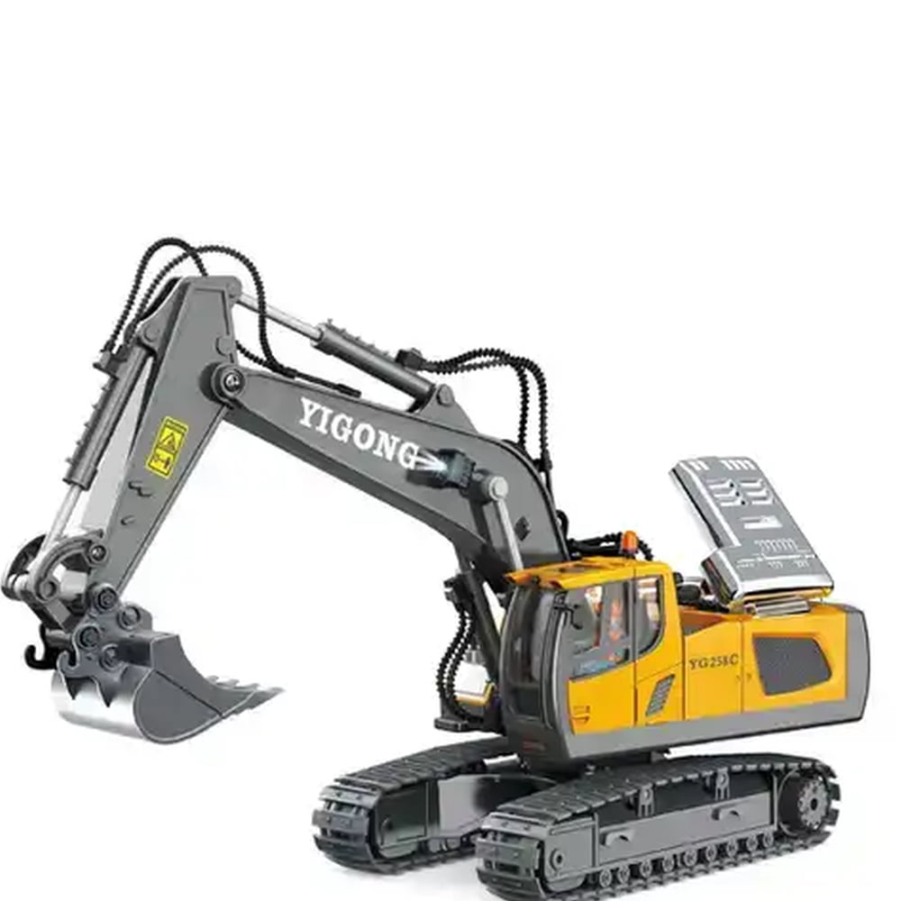 Genérico - Juguete De Excavadora Rc 120 Excavadora Con Led Y Sonido