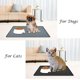 thumbnail image 3 of Silicona Mascota Feeding Alfombras, 11.8 x 18.9in Mascota Placealfombra fo Dog and Gato, Food Alfombra Placehombrest Bowl and Tray, Raised Edges, Prevent Water Spills and Food Messes on Floo, Non..., 3 of 7