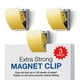 thumbnail image 1 of Clips Magnéticos PLUS Grande Amarillo - Pack de 3, 1 of 5