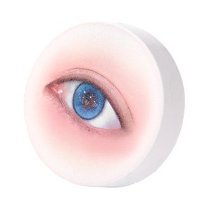 Ioensy - 3 Esponjas Para Pestañas Para Practicar, Con Forma De Ojo, Para Principiantes, Para Salón De Entrenamiento, Color Azul.