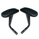 thumbnail image 2 of Par De Reposabrazos De Silla De 2 Piezas, Reemplazo De Reposabrazos Para Silla De Oficina, Color Negro Liso, 2 of 5