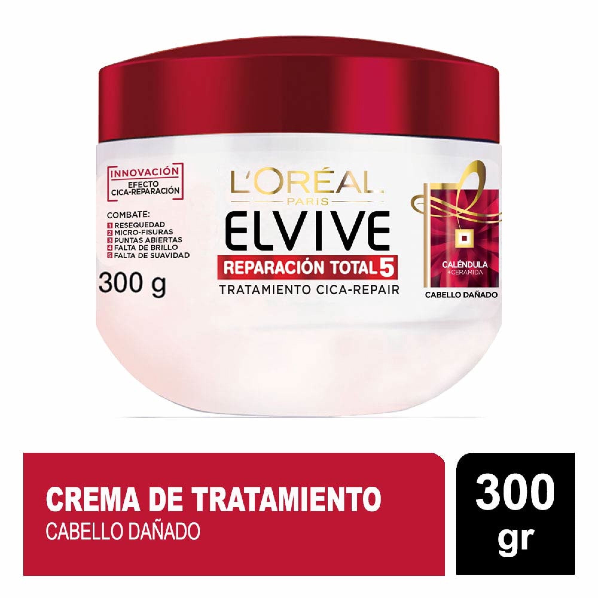Tratamiento Capilar Elvive Reparación Total 5+ Pote