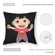 thumbnail image 5 of Mundo de Ryan Fundas de almohada de terciopelo con tema, regalos de funda de almohada, decoración para el hogar, cojín de lanzar, regalo de cumpleaños para fans y parejas. 45cm x 45cm., 5 of 6