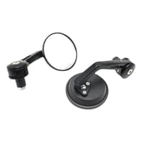 Genérico - Espejos Para Moto Estilo Cafe Racer 22Mm Universal Negro