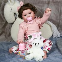 D&M - Muñeca Bebé Reborn Realista De Silicona.