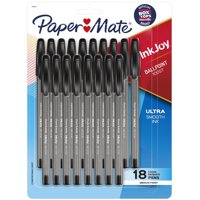 Bolígrafos Paper Mate Inkjoy 100St De Punta Mediana, Color Negro