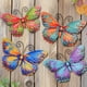 thumbnail image 1 of Arte de Pared Junware Mariposa de Metal 19 cm Pack de 4, 1 of 7