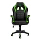 thumbnail image 1 of Silla Gamer Nibio Neon Reclinable Cuero PU Verde, 1 of 4