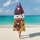 thumbnail image 5 of Snorks Manta Capa con Capucha Anti-Bolitas, Manta de Lana Ártica Suave, Manta Portátil de Felpa Ligera y Lujosa, Poncho para Siesta en Casa y Oficina, 100*130cm, 5 of 6