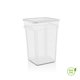 thumbnail image 1 of Pack Recipiente Cuadrado Polipropileno 20.8 Lt Con Tapa Transparente, 1 of 3