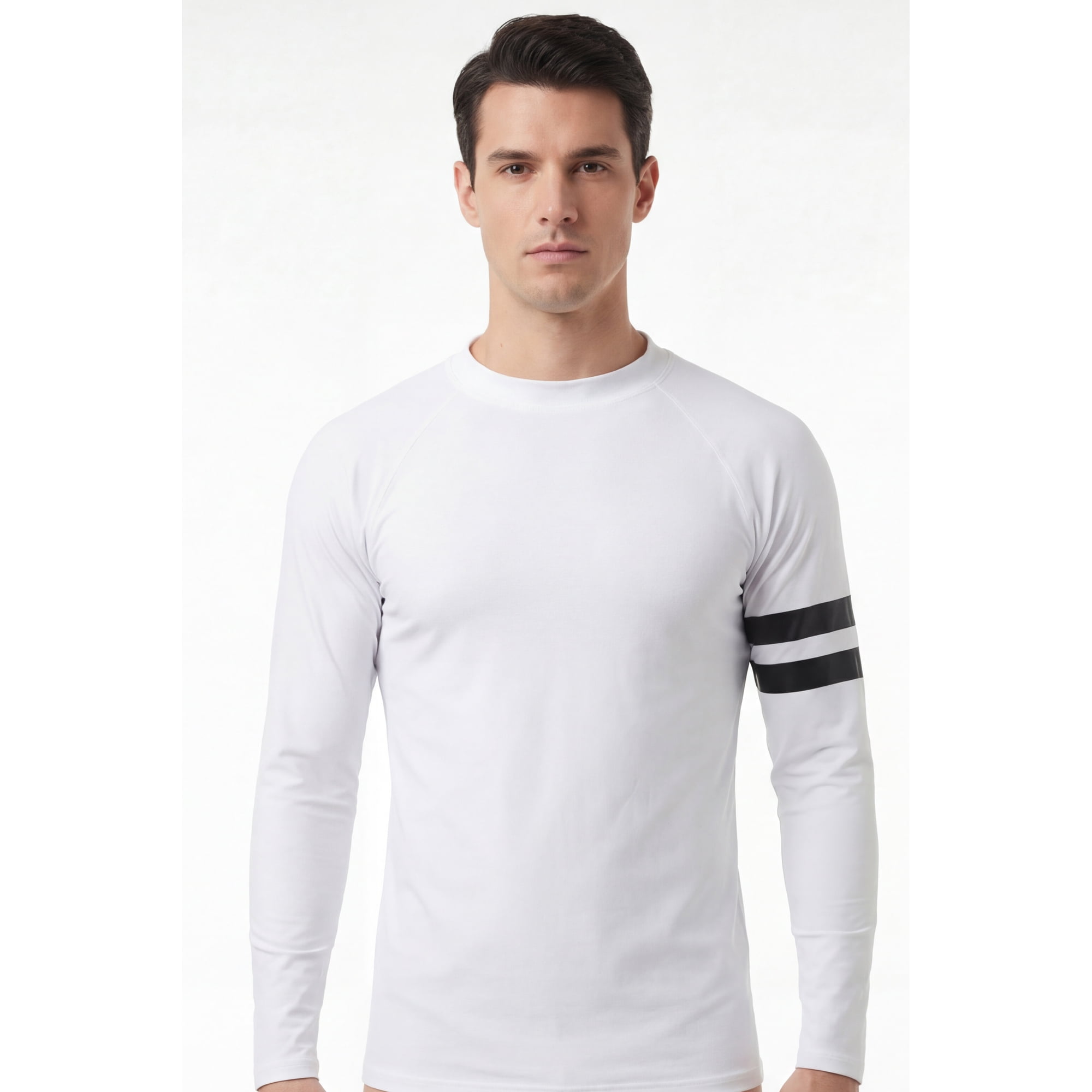 Samia - Polera Hombre Protección Uv Blanco