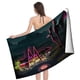 thumbnail image 4 of Motel Transylvania Toalla de playa de secado rápido con diseño temático, regalo para mujeres y niñas, ideal para cumpleaños, fans, amantes de la música, uso en la playa o al aire libre, 78 × 180 cm, 4 of 6