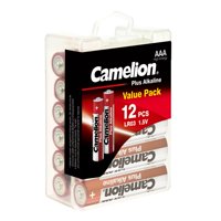 Pilas Alcalinas Plus Caja Plástica Aaa 12Un - Camelion