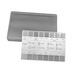 Bothyi - Tarjeta De Referencia Para Café, Regla Para Medir El Café Molido En Casa, Cafetería O Bar.