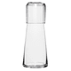 thumbnail image 1 of Jarra y Vaso Mesa de Noche. Botella de Agua - Vidrio Reciclado, 1 of 4