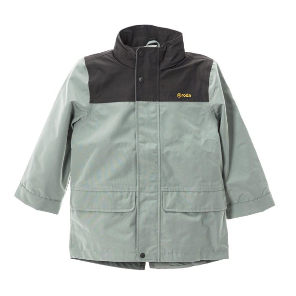 Chaqueta Impermeable para niños y niñas Sage verde 4-5