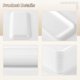 thumbnail image 5 of Bandeja BATTIPAW de espuma blanca desechable 20x12x2,5 cm 60 unidades, 5 of 7
