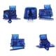 thumbnail image 3 of scooter start bocina luz intermitente faro alto interruptor bajo cubierta tapas azul, 3 of 5
