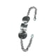 thumbnail image 3 of Pulsera plata 925, esmerilada, 3 of 4