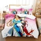 thumbnail image 1 of Anime Oh My Goddess Bedding Set Single Twin Full Size Bed Set Adult Kid Bedroom Duvetcover Sets Home Textile Bed Sheets, 1 of 5
