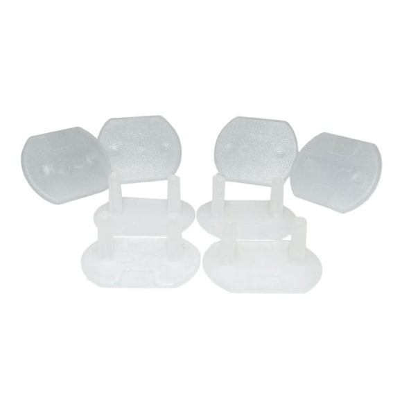 Seguros Cubre Enchufes Blanco, 8 Un