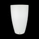 thumbnail image 2 of Macetero Blanco Amsterdam 65 cm Alto Con Plato, 2 of 3