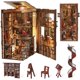 thumbnail image 1 of Book Nook Biblioteca Abadaa Kit Miniatura Diy, 1 of 3