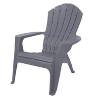 Silla Reposera Plástica Terraza Gris Claro Northwest