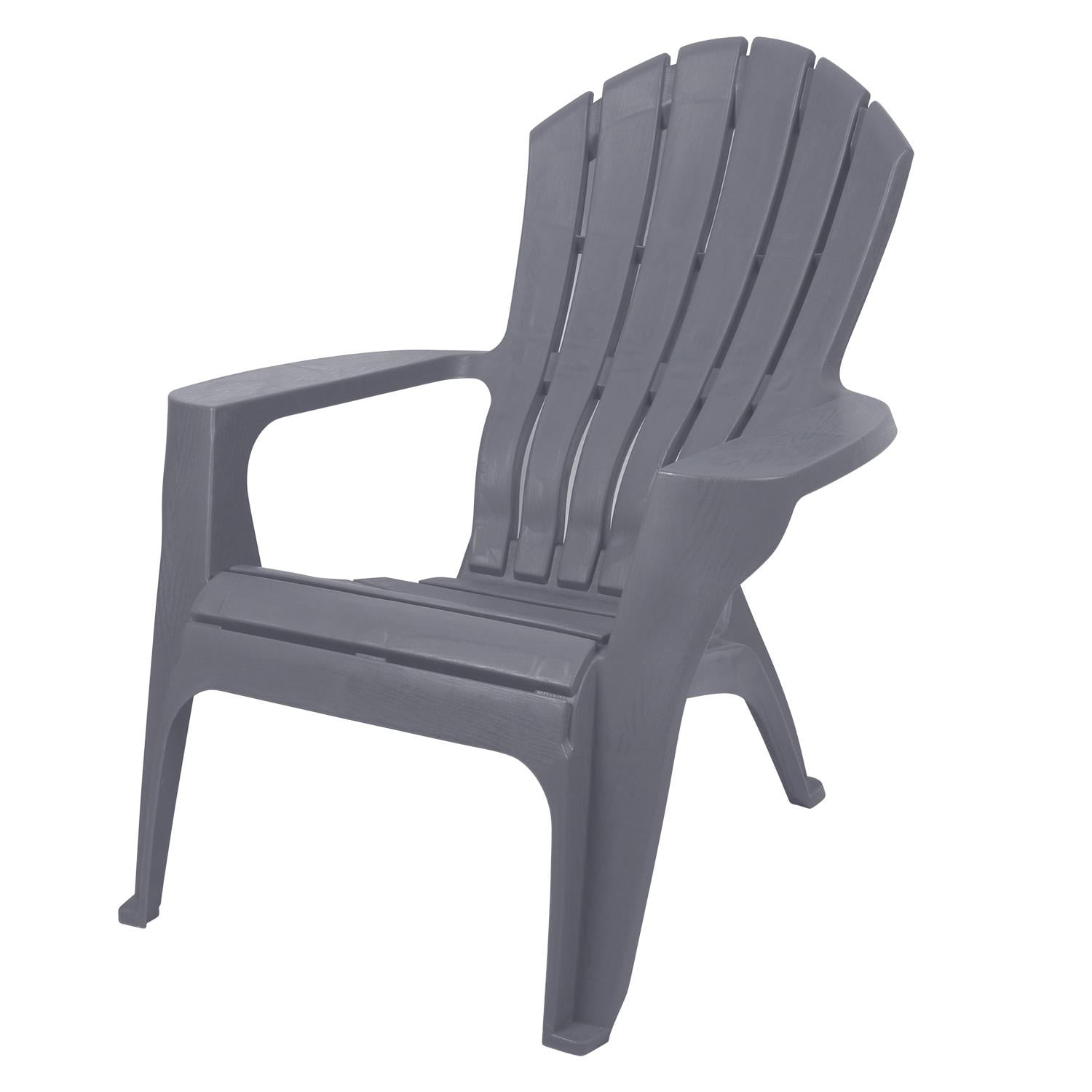 Silla Reposera Plástica Terraza Gris Claro Northwest