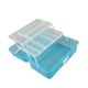 thumbnail image 4 of Caja De Almacenamiento Plegable De Tres Capas, Modelo De Gran Capacidad, Portátil, Color Azul Claro Y Transparente., 4 of 5